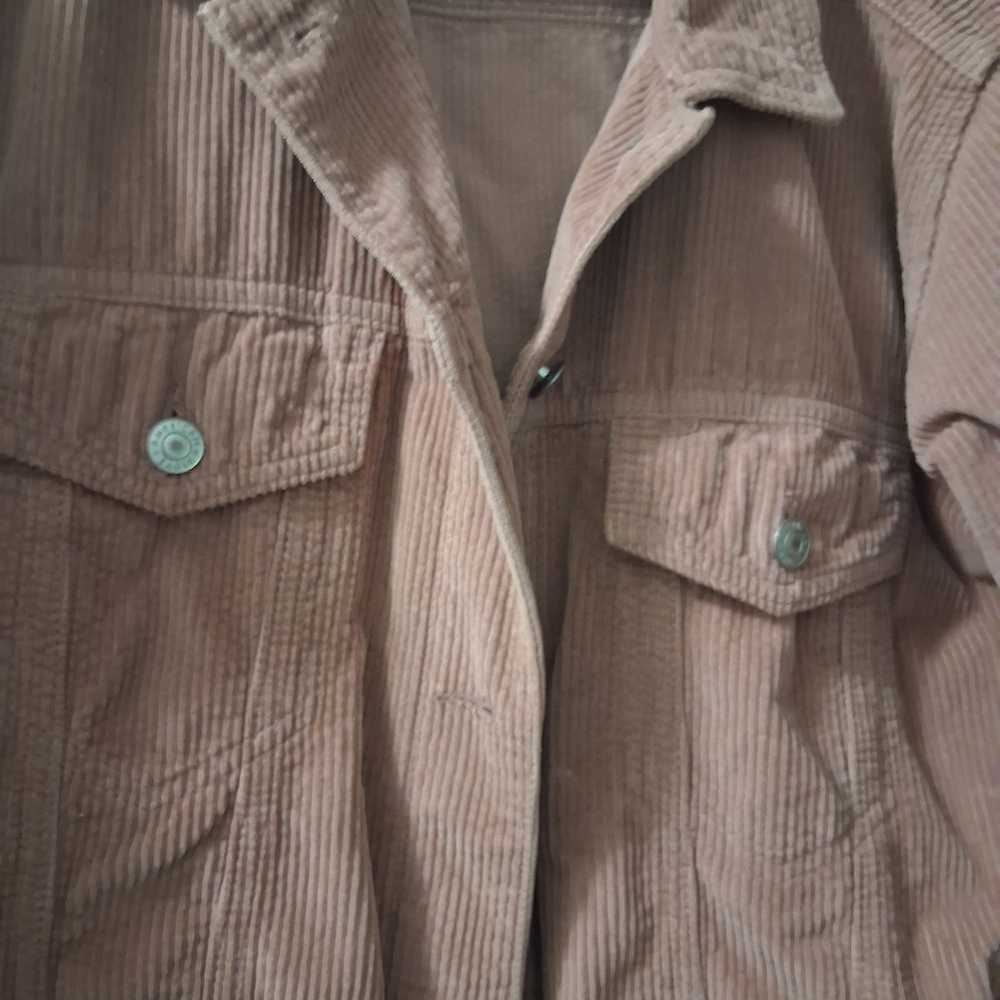 Ladies Corduroy Jacket XL - Pink - Picture 4 of 8